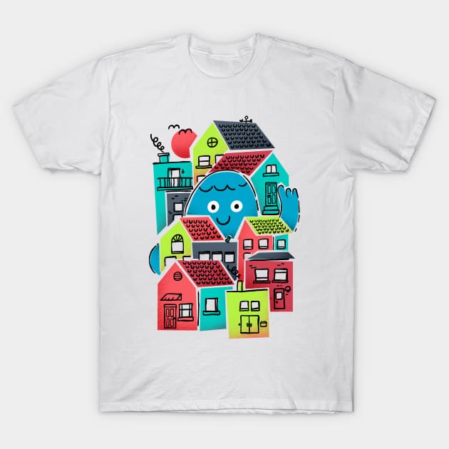 Hello Good Neighbour! T-Shirt by Gintron